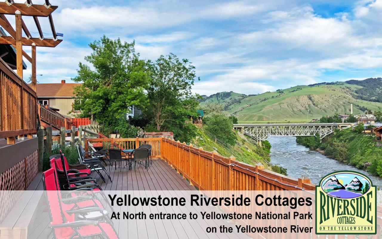 Yellowstone Riverside Cottages Gardiner Extérieur photo